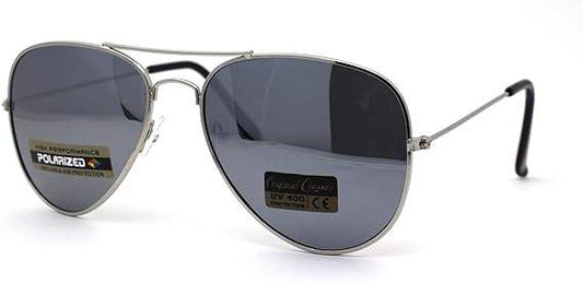 Air Force Aviator Silver Mirror Sunglasses