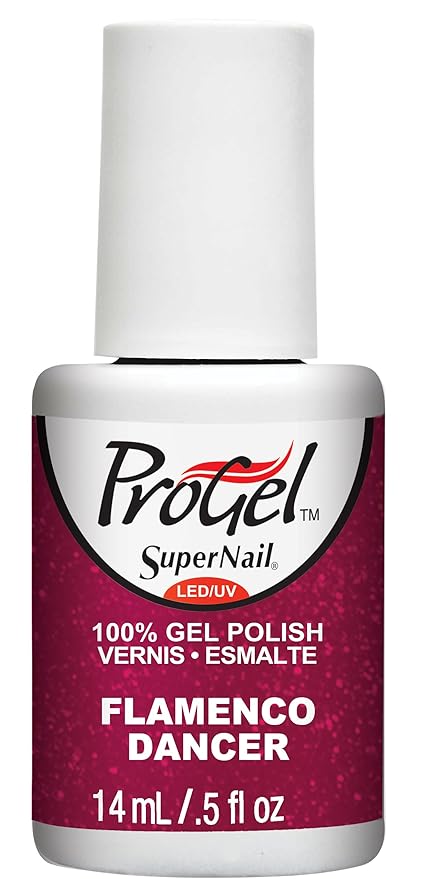 Super Nail Supernail Progel Nail Lacquer Flamenco Dancer