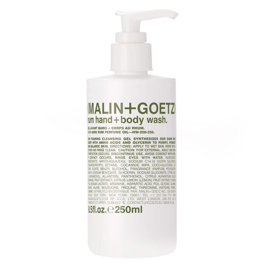 Rum Hand and Body Wash by Malin + Goetz for Unisex - 8.5 oz Body Wash