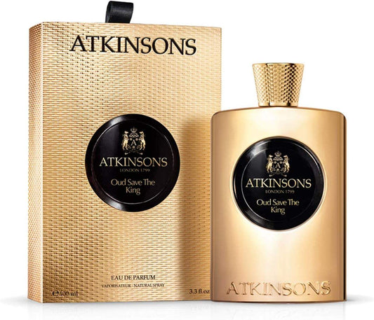 Oud Save The King by Atkinsons for Men - 3.3 oz EDP Spray