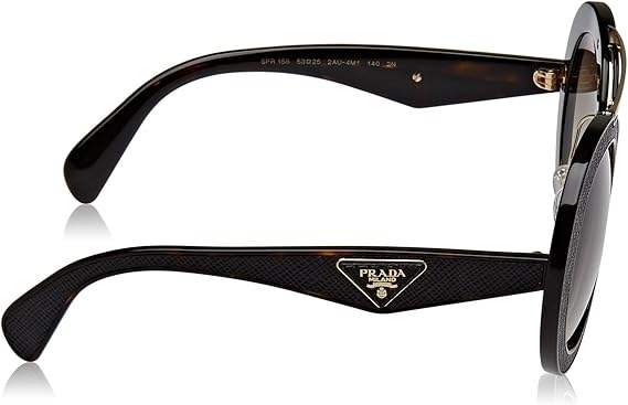 Prada SPR 15S 2AU-4M1 - Havana-Green Gradient by Prada for Women - 53-25-140 mm Sunglasses