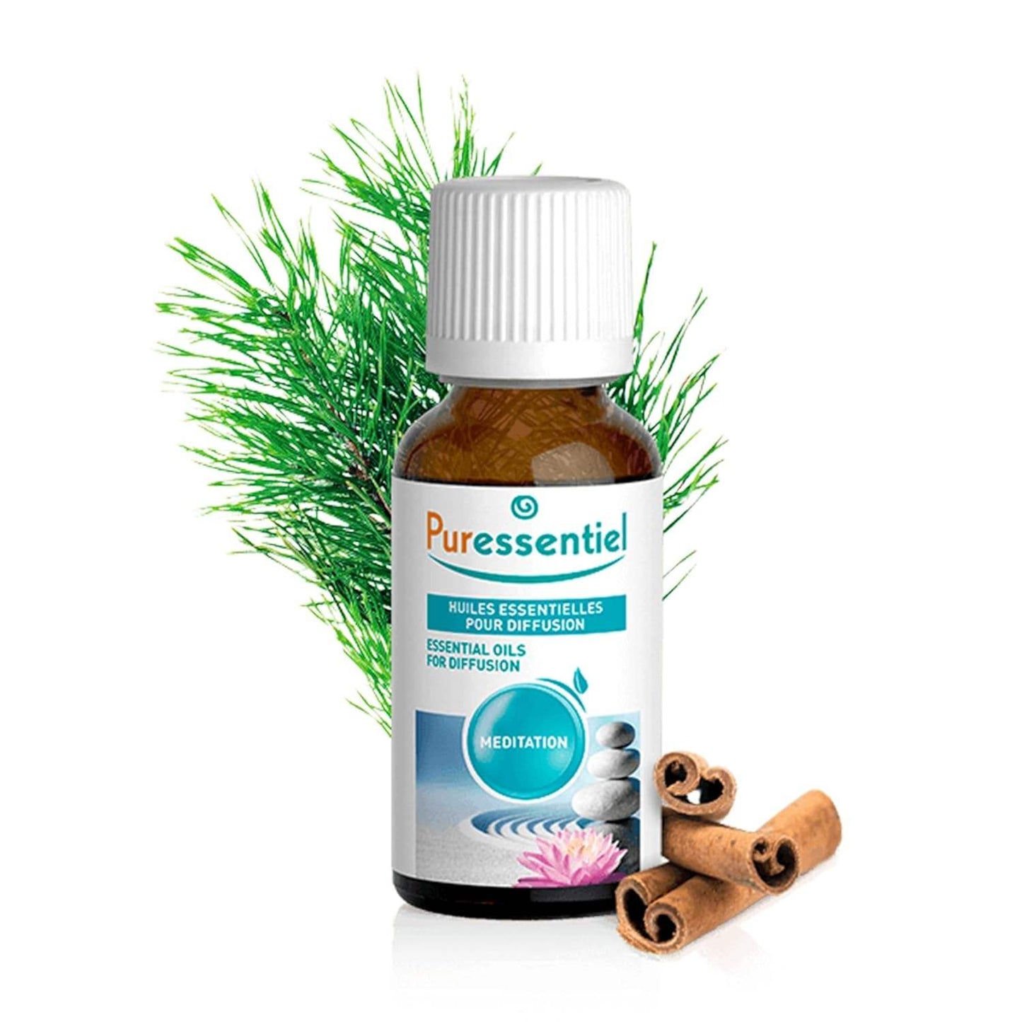 Diffusion Essential Oil - Positive Energy Blend by Puressentiel for Unisex - 1.01 oz Oil