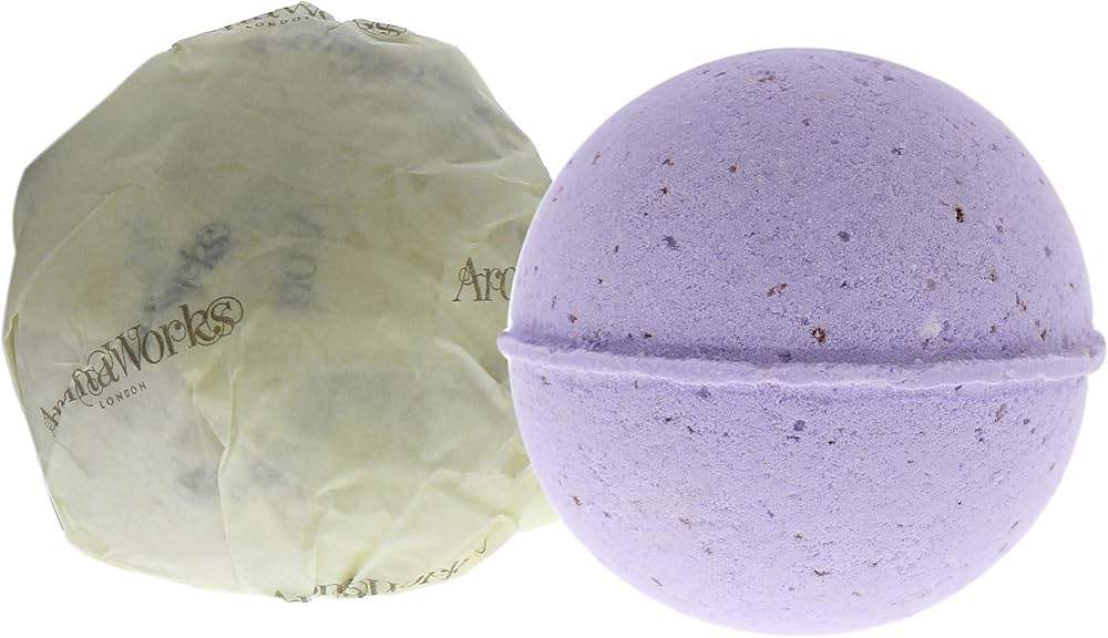 Soulful AromaBomb Single by Aromaworks for Unisex - 8.81 oz Bath Bomb