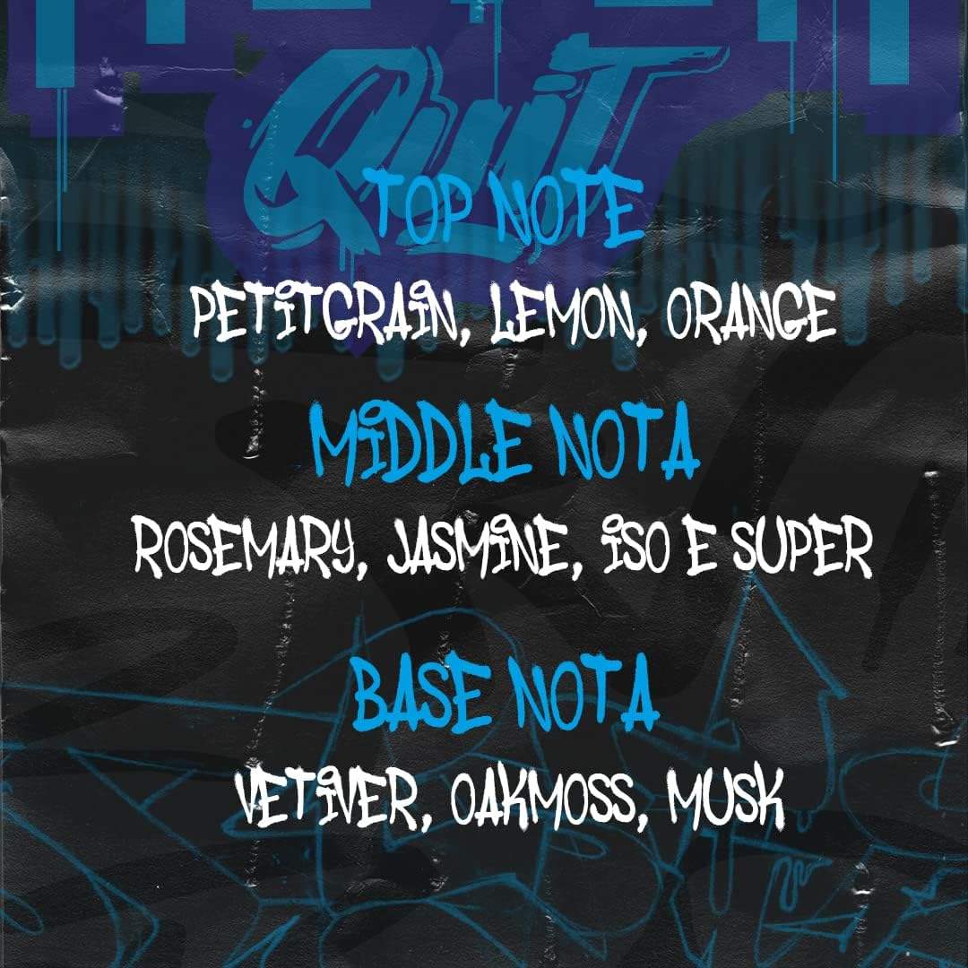 Marmara Barber Perfume Never Quit 3.4 oz