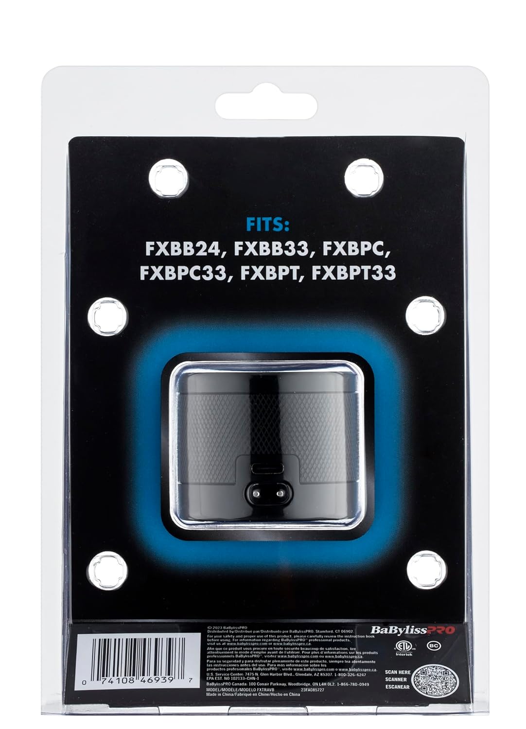 BaBylissPRO FXONE Battery Charging Stand - Black