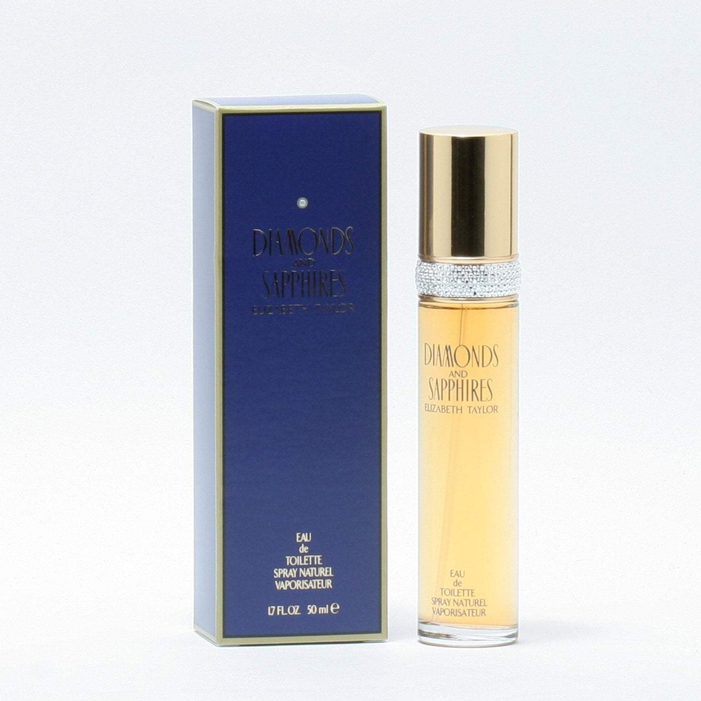 Diamonds and Sapphires by Elizabeth Taylor for Women - 1.7 oz EDT Spray