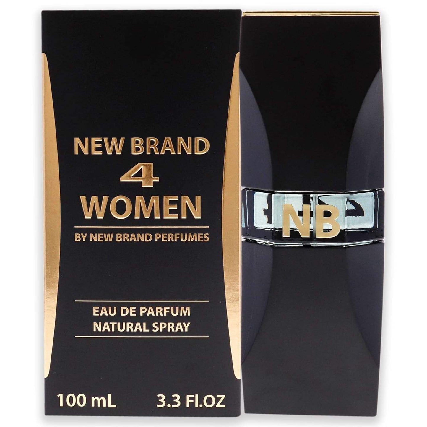 4 Women by New Brand for Women - 3.3 oz EDP Spray (Unboxed)