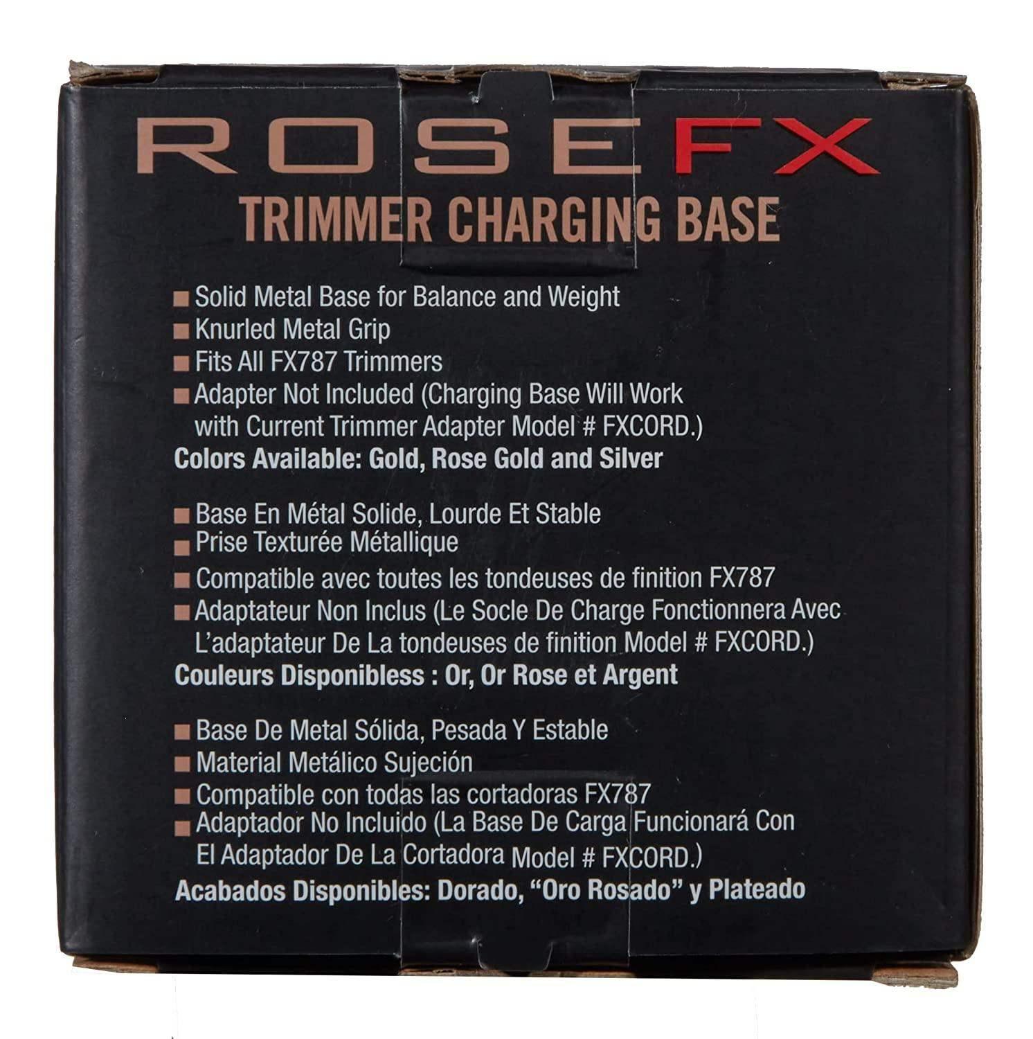 BABYLISS PRO FX870BASE-RG Metal Collection Clipper Charging Base - Rose Gold - BarberSets