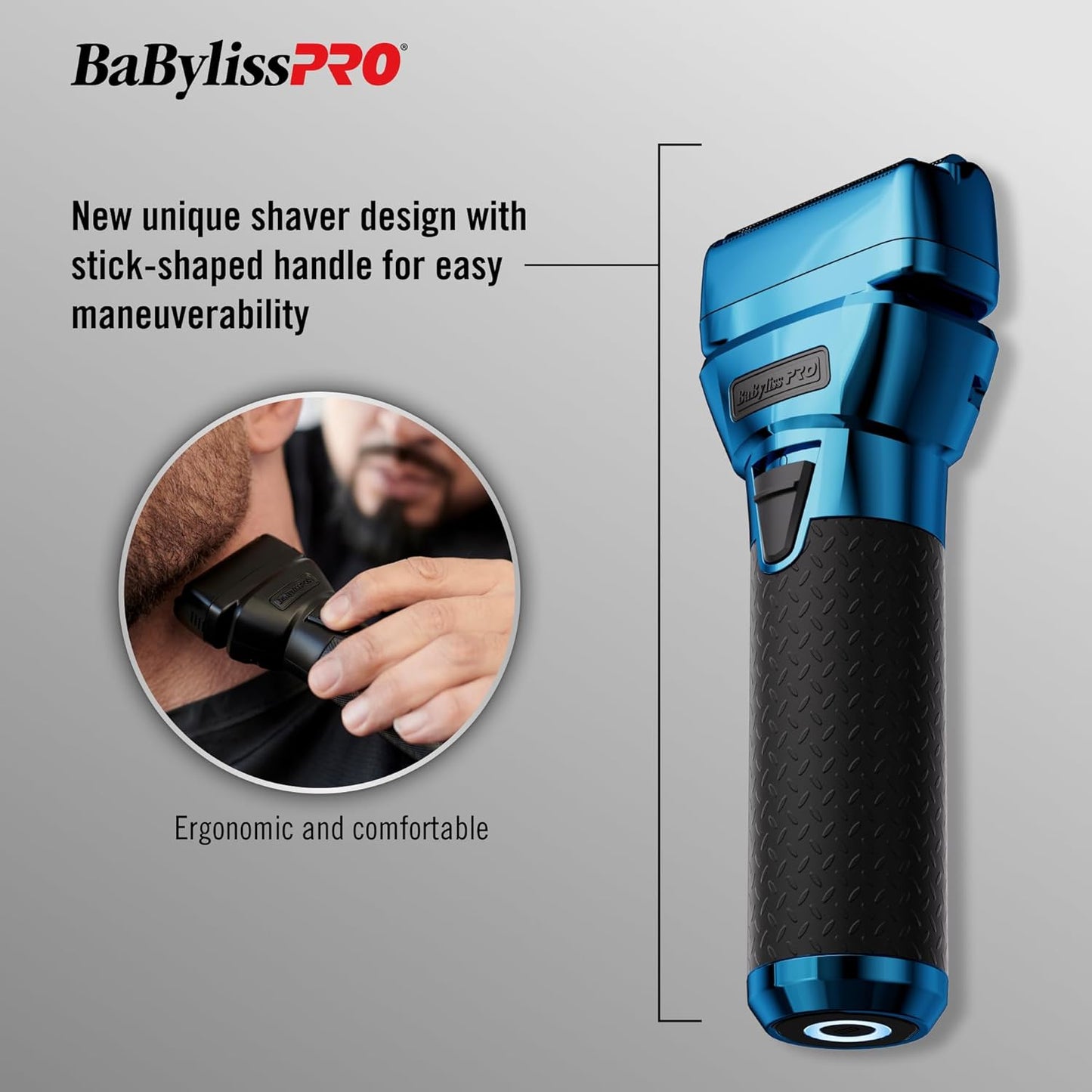 BaBylissPRO FXONE BlueFX Double Foil Shaver