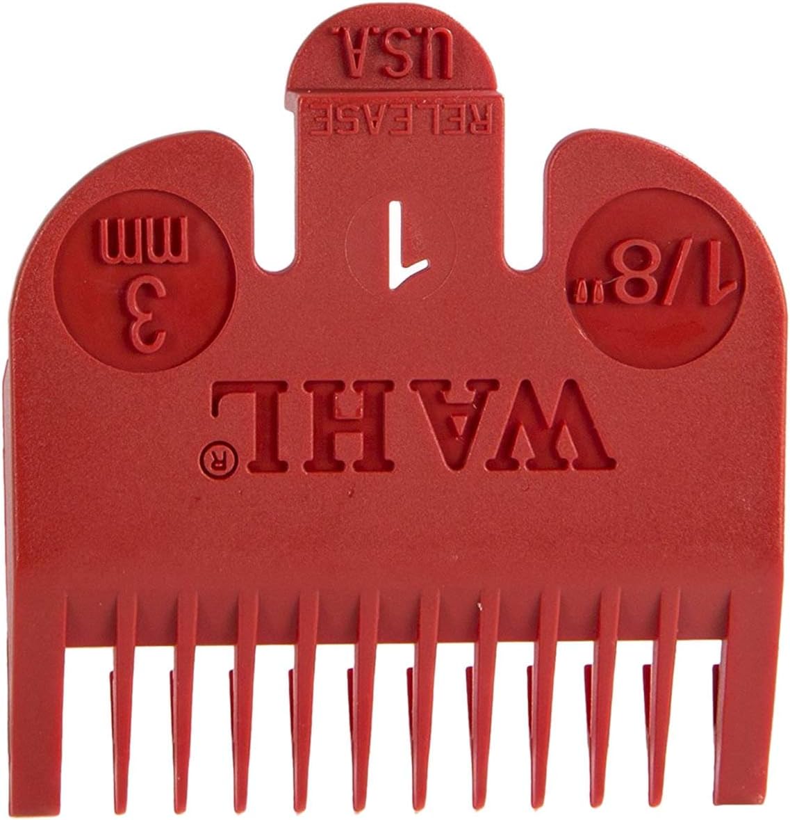 Wahl Color Coded Comb Attachment Red #1