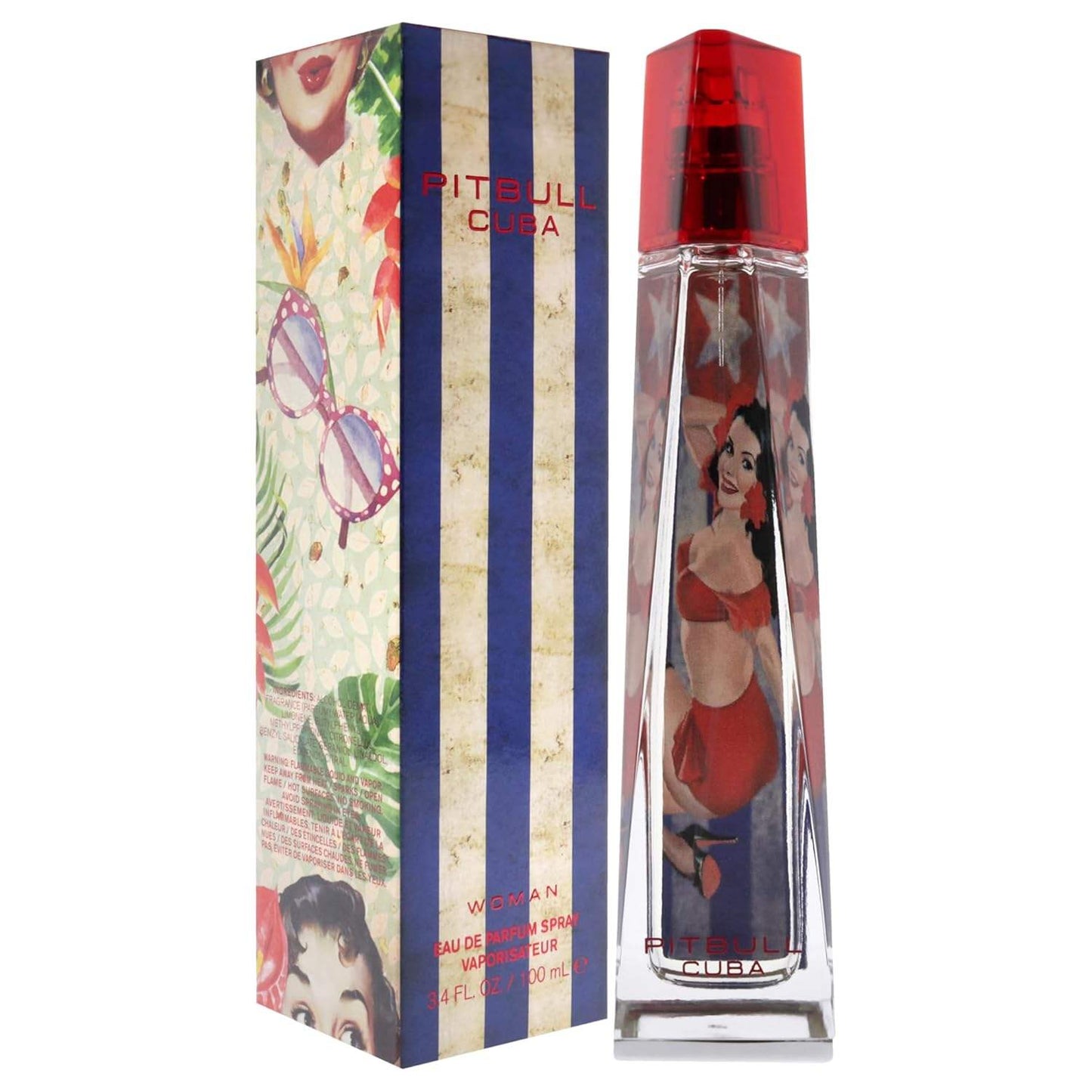 Pitbull Cuba by Pitbull for Women - 3.4 oz EDP Spray