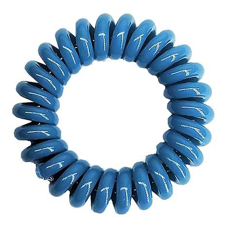 Active The Markless Hair Loop Set - Blue Olympic Waters by Goomee for Women - 4 Pc Hair Tie