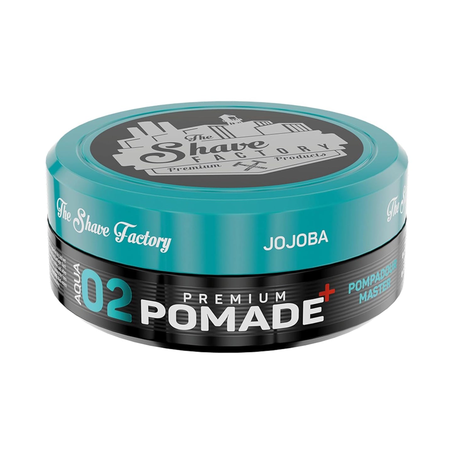 The Shave Factory Premium Pomade 02 Pompadour Master 5.07 oz - 6 Pack
