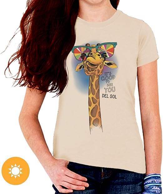 Kids Crew Tee - Good to See You - Beige by DelSol for Kids - 1 Pc T-Shirt (YXS)