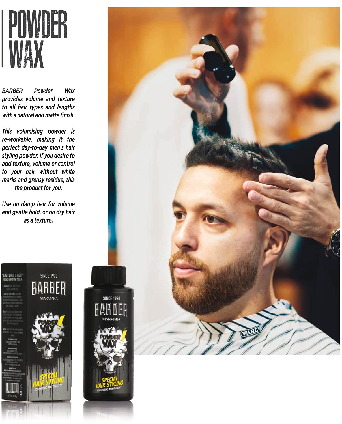 Marmara Barber Shampoo Keratin 37.5 oz