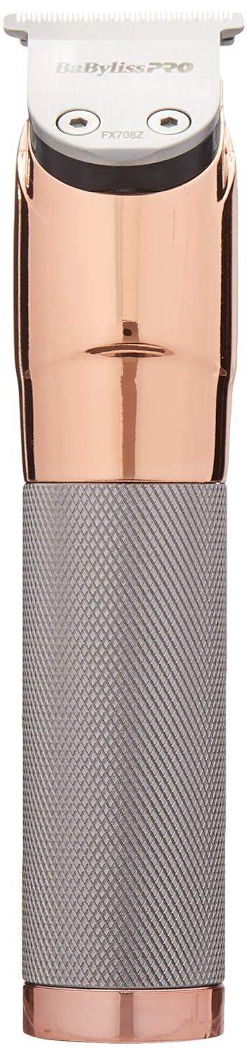 BaBylissPRO Barberology Hair Trimmer for Men FX788RG ROSEFX Professional Lithium Trimmer - BarberSets