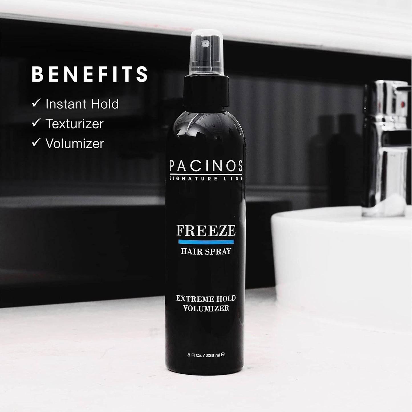 Pacinos Freeze Hair Spray 8 oz