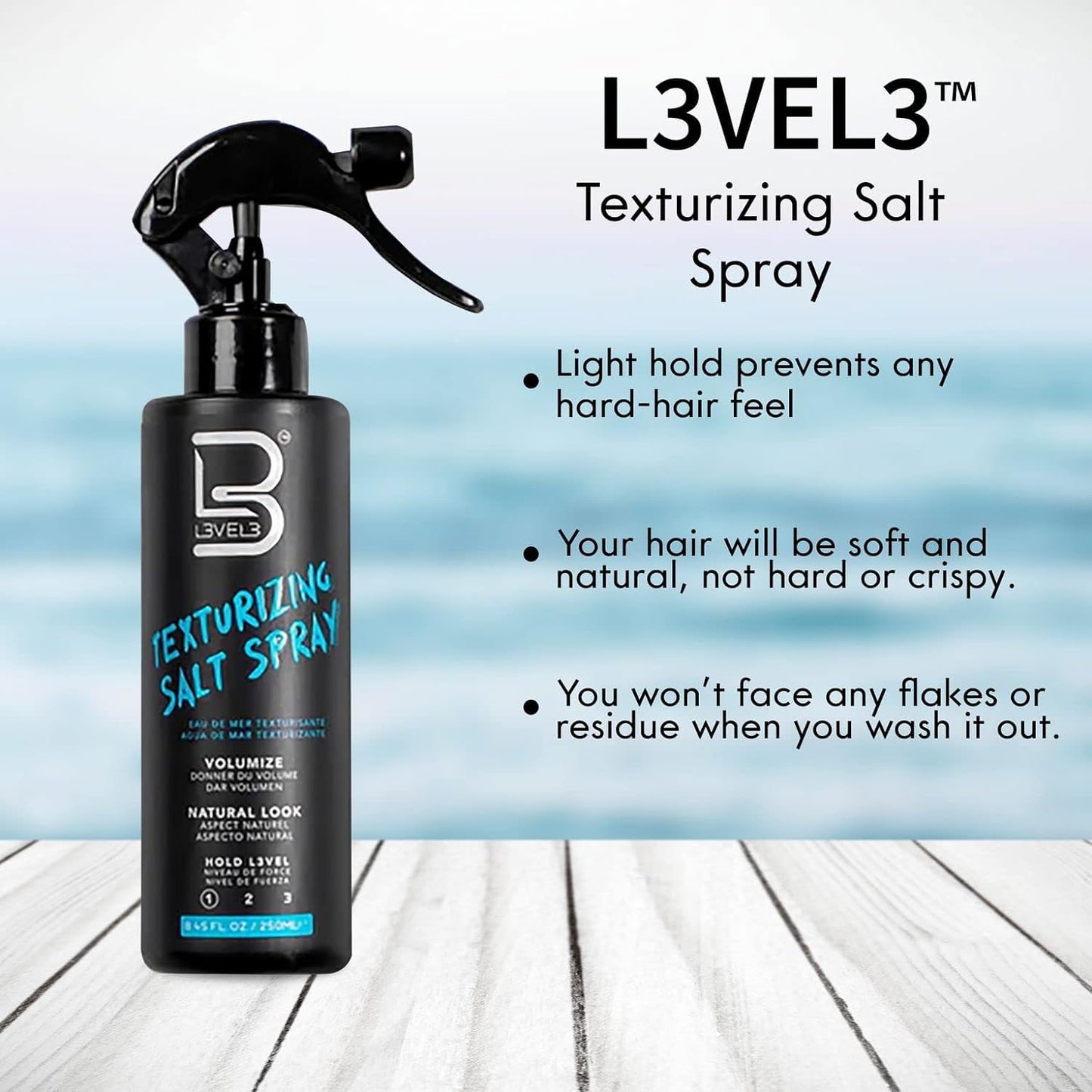 L3VEL3 Texturizing Salt Sprey 8.45 oz