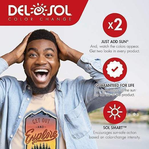 Men Crew Tee - Wanderlsut - Indigo by DelSol for Men - 1 Pc T-Shirt (2XL)