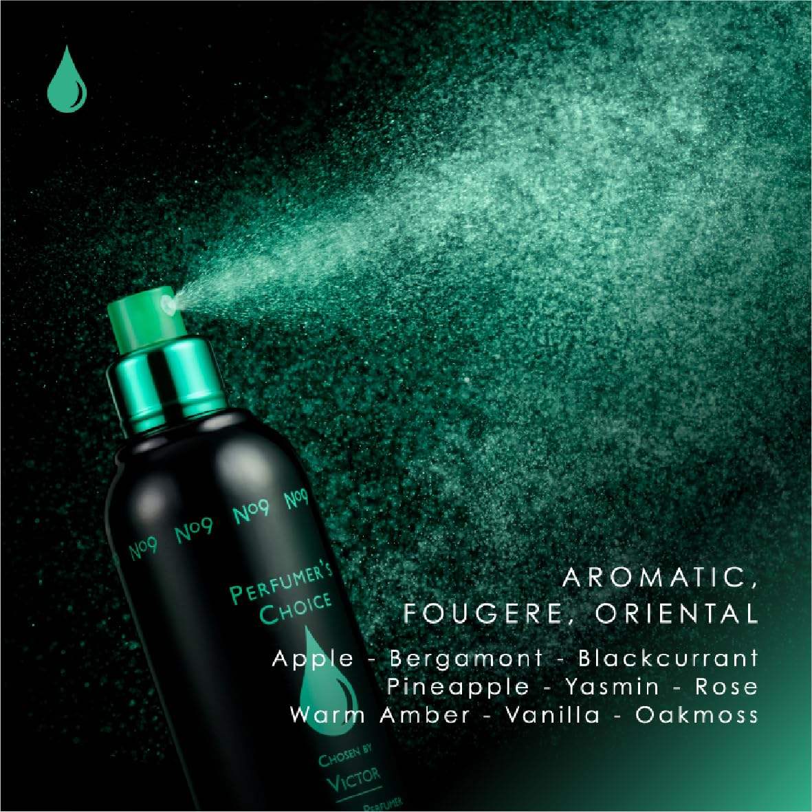 Perfumers Choice Victor by Milton-Lloyd for Men - 2.8 oz EDP Spray