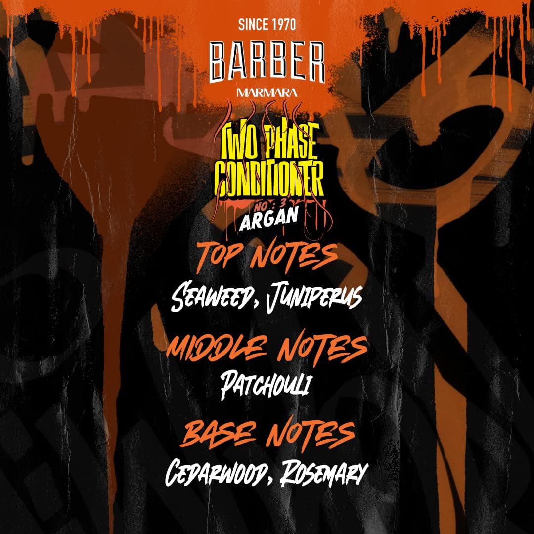 Marmara Barber Two Phase Conditioner No.3 Argan 16.9 oz