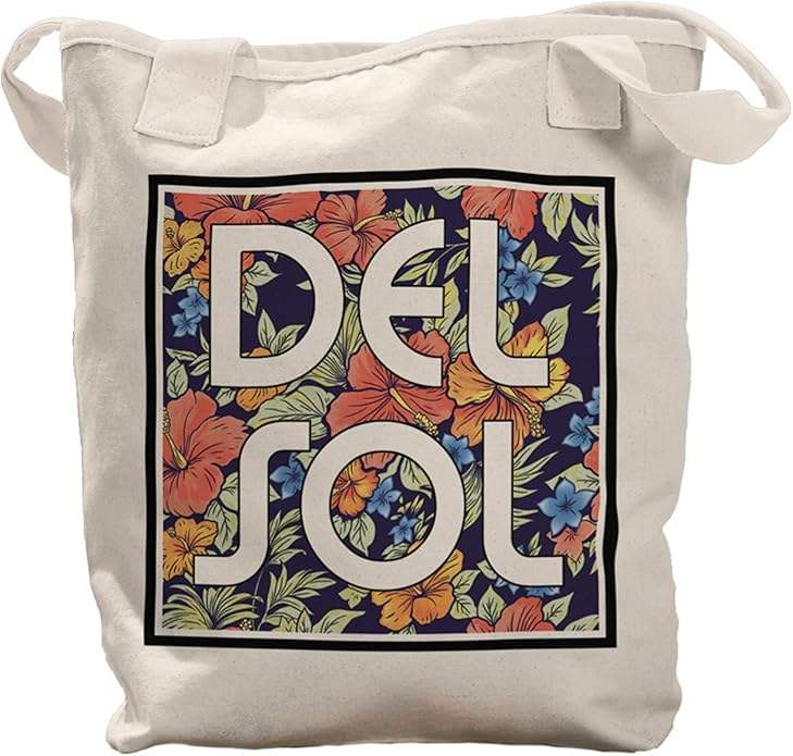 Color-Changing Tote Bag - Floral Paradise by DelSol for Women - 1 Pc Bag