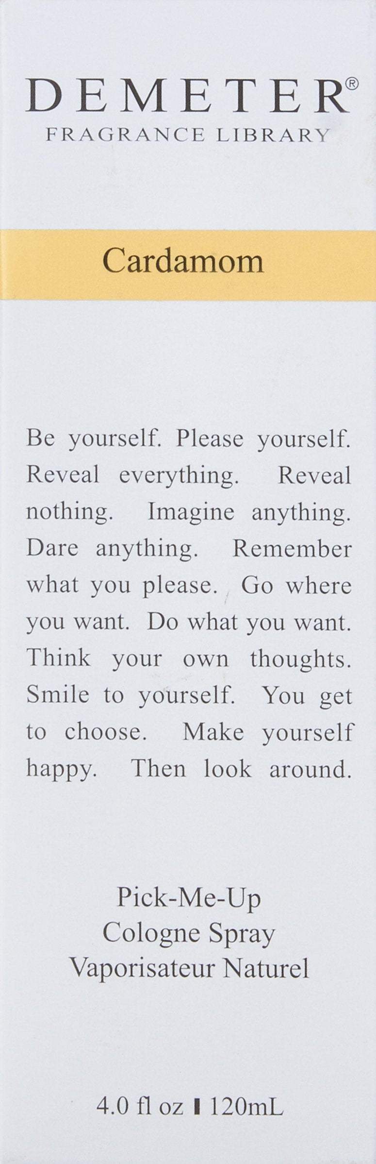 Cardamom by Demeter for Unisex - 4 oz Cologne Spray