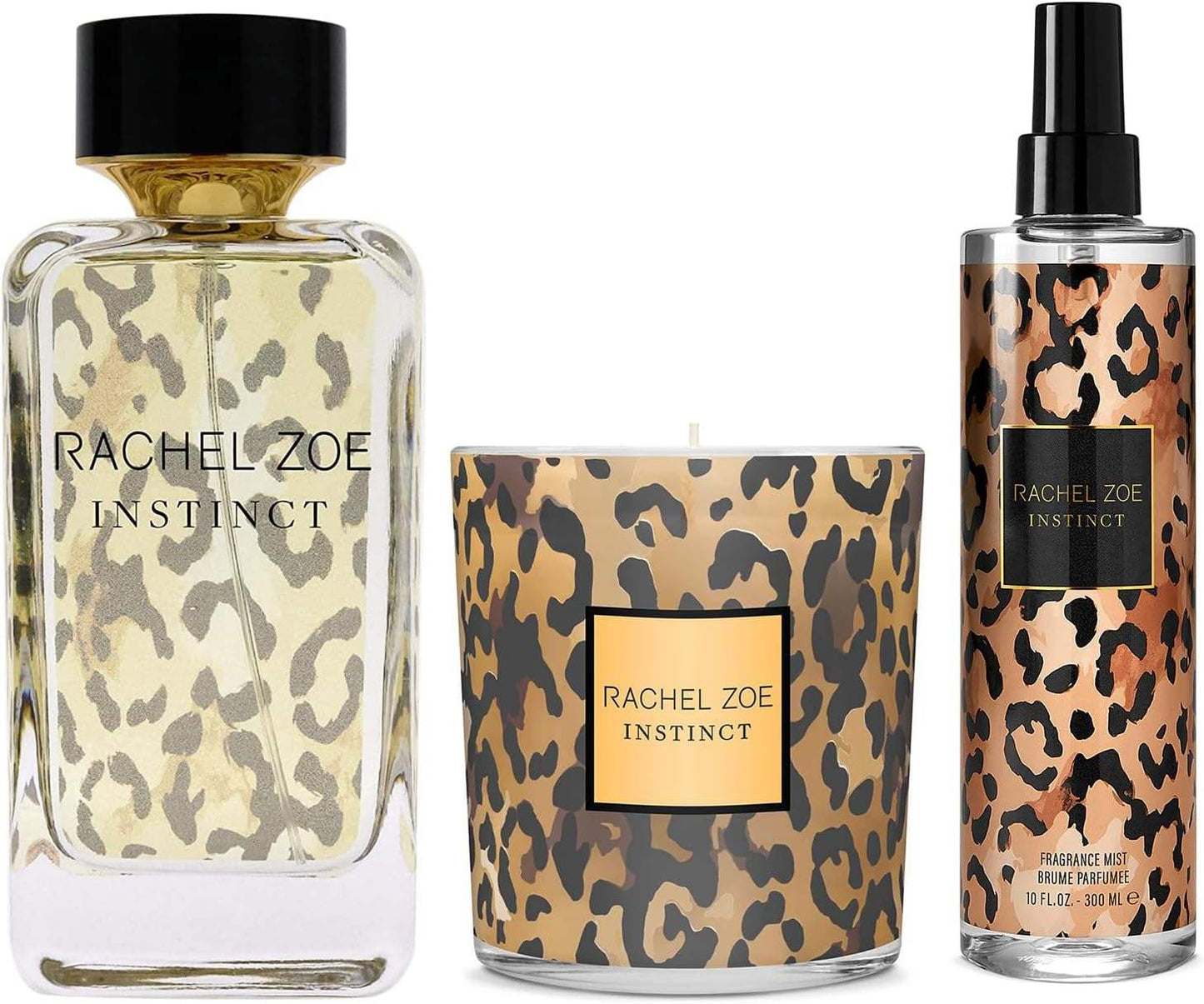 Instinct by Rachel Zoe for Women - 3 Pc Gift Set 3.4oz EDP Spray, Body Mist, Scarf