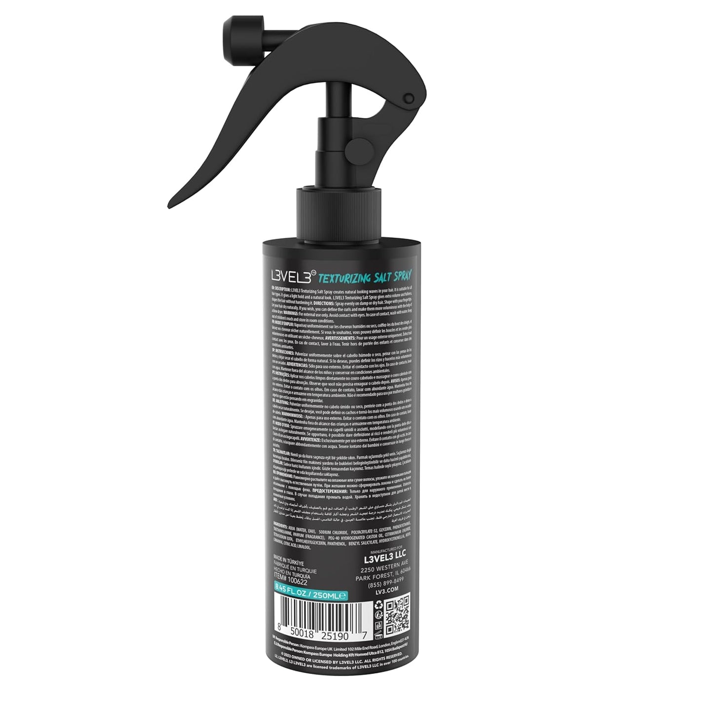 L3VEL3 Texturizing Salt Sprey 8.45 oz