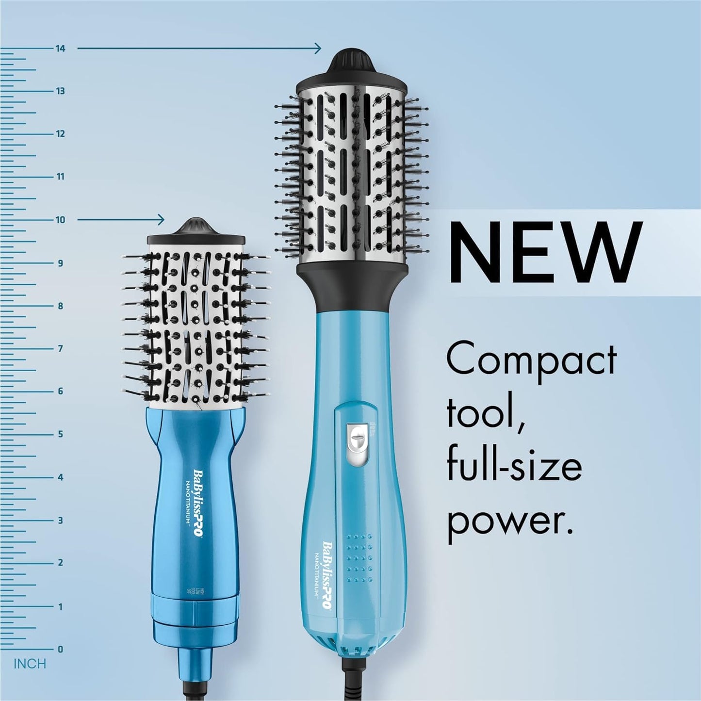 BaBylissPRO Nano Titanium 2" Compact Hot Air Brush