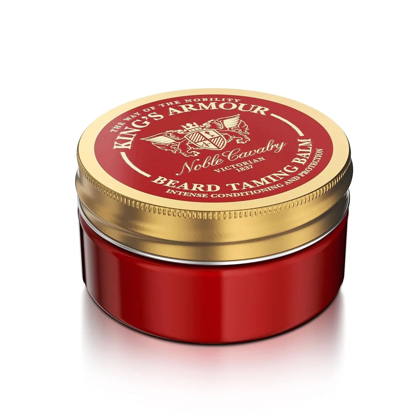 King’s Armour Beard Balm (50ml / 1.69 oz)–Styles, Strengthens, Softens and Grooms Beards and