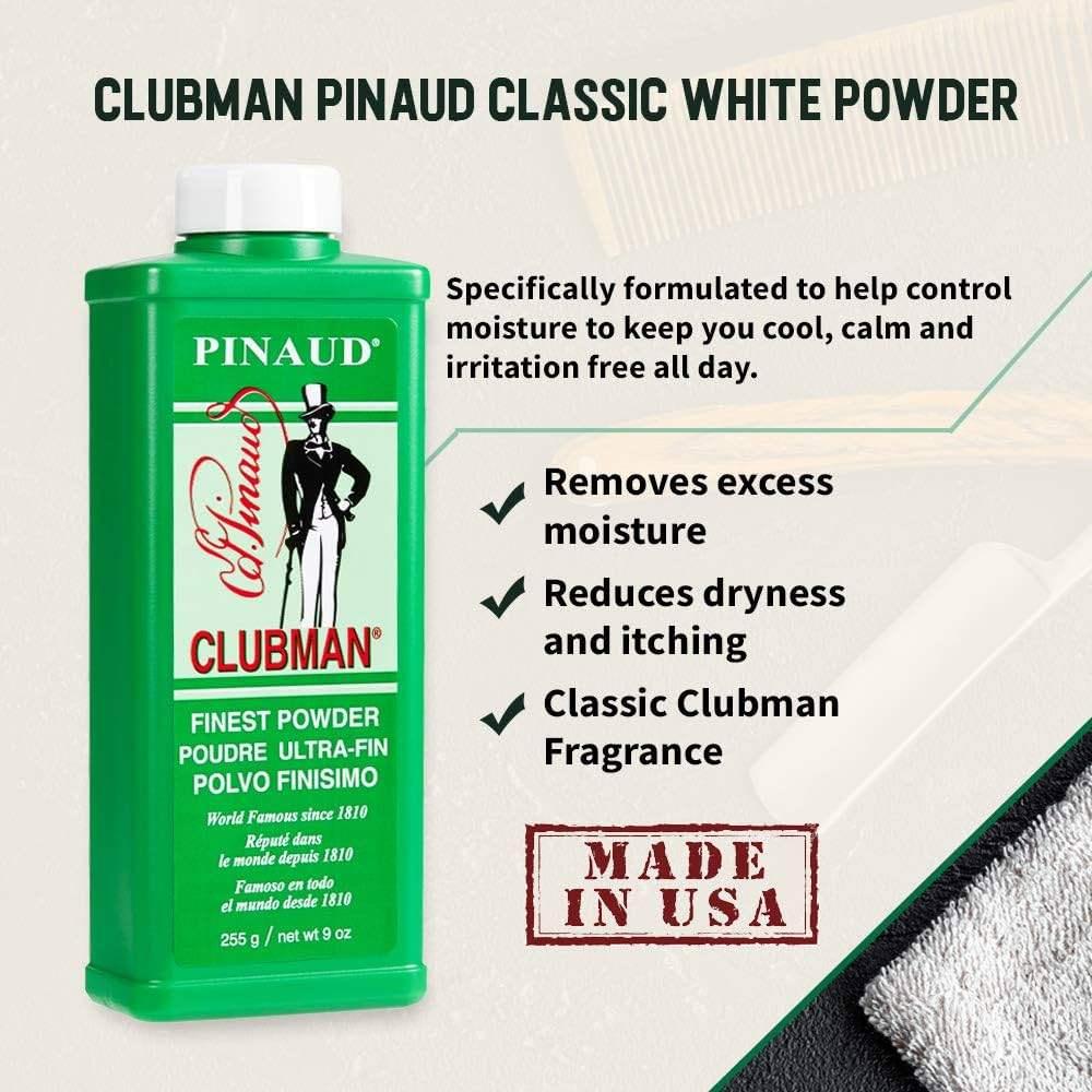 Clubman Talc Original 266ml / 9 oz
