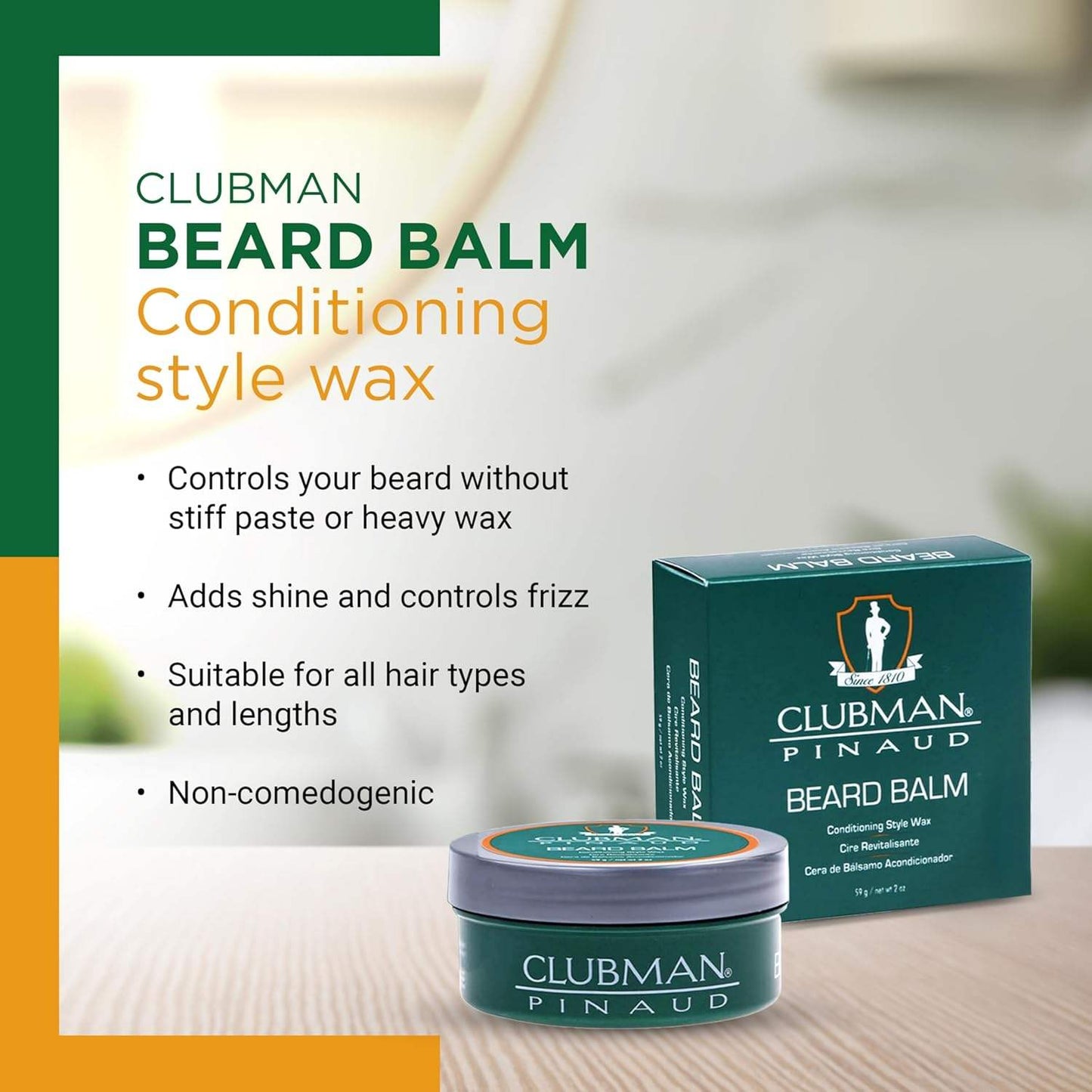 Clubman Beard Balm 2 oz