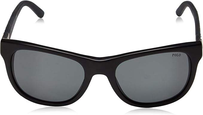 Polo Ralph Lauren PH 4091 5499-87 - Vintage Black-Grey by Ralph Lauren for Men - 55-20-140 mm Sunglasses