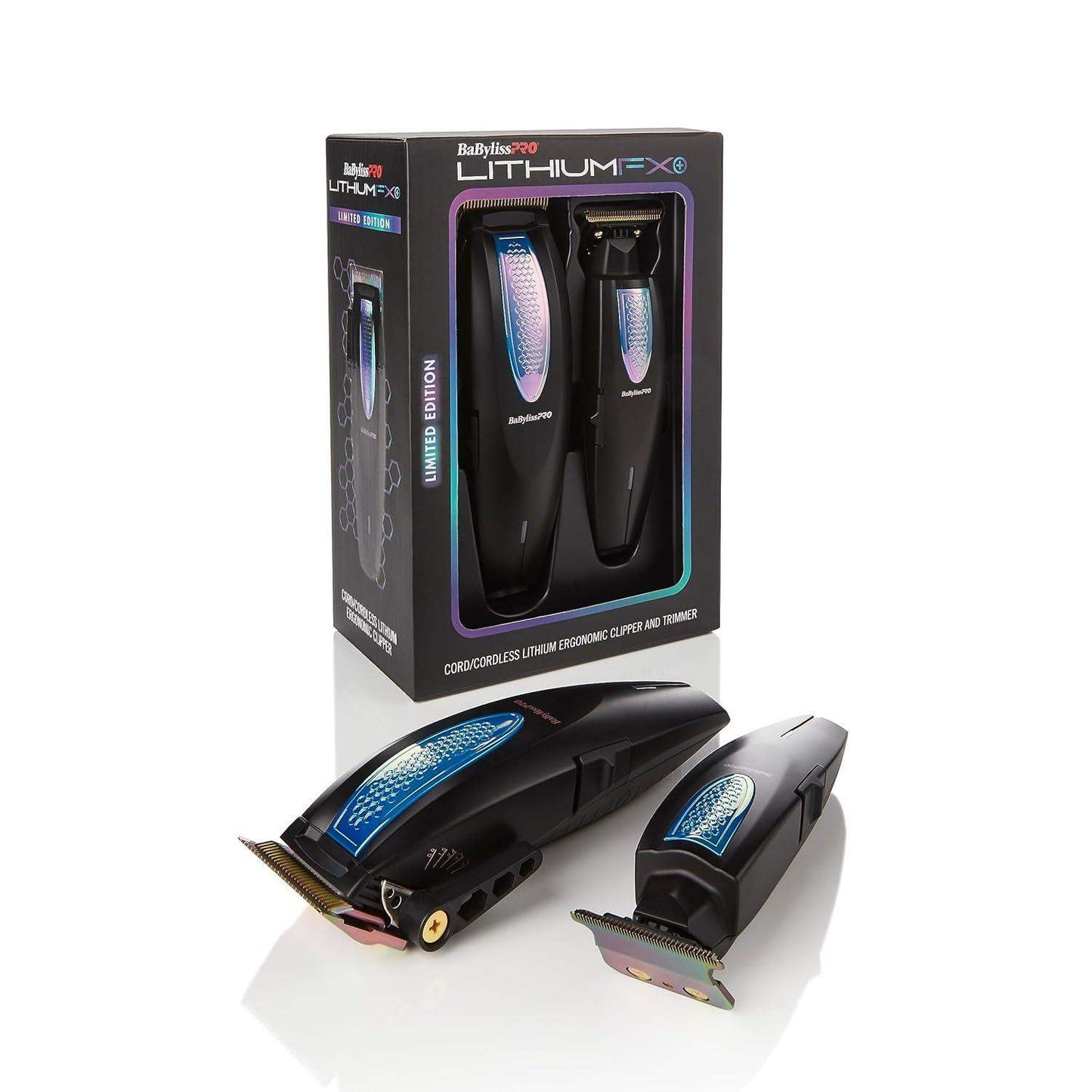 Babyliss Pro Lithium Fx Iridescent Holiday Prepack -BB-FX73HOLPKRB - BarberSets