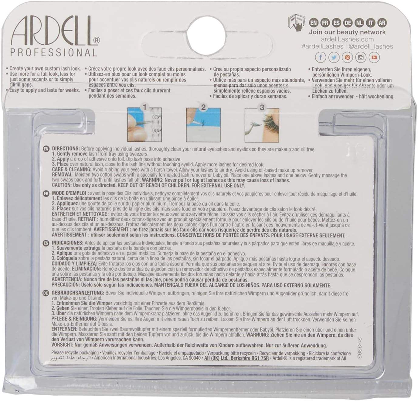 Ardell Individuals Knotfree Long Brown