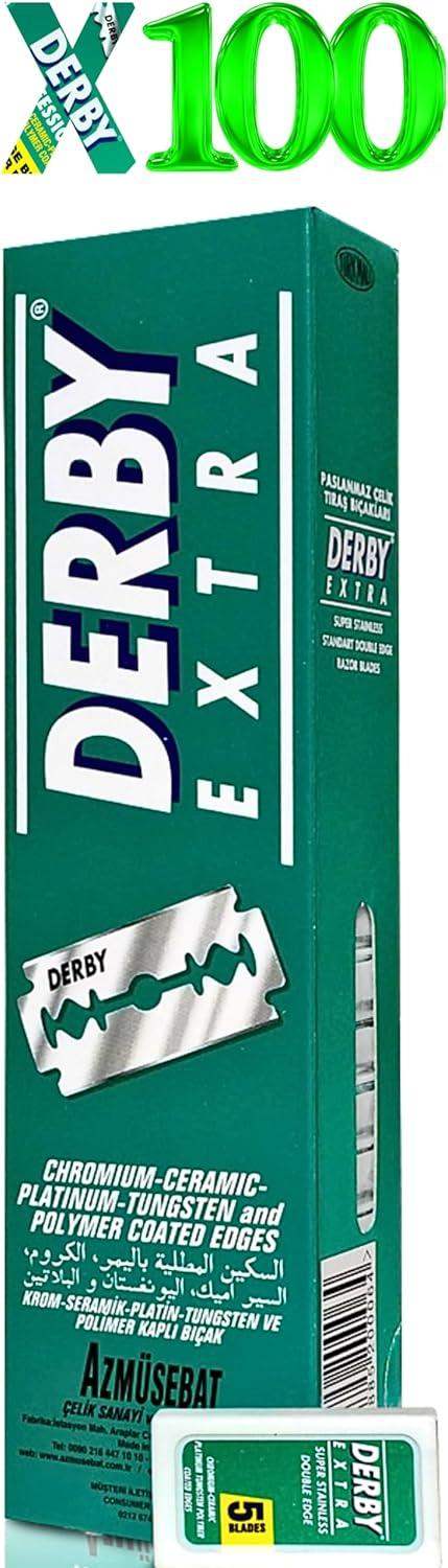 Derby Double Edge Razor Blades 100Pcs - BarberSets