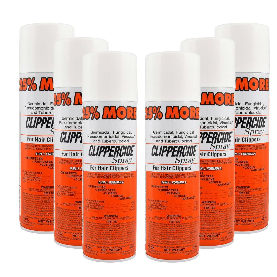 Clippercide Spray Disinfectant 444ml / 15 oz - Multipack