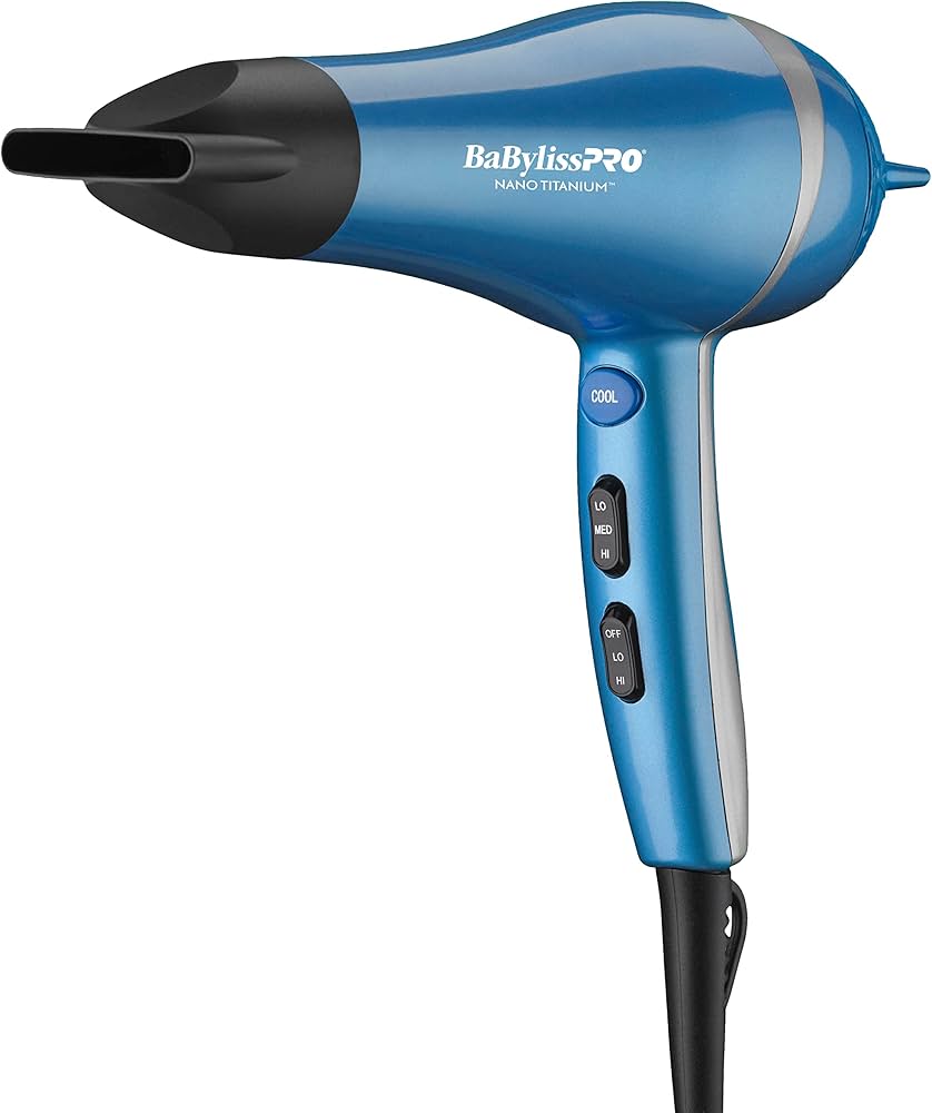 BaBylissPRO Nano Titanium Hair Dryer & 1.5" Flat Iron Set