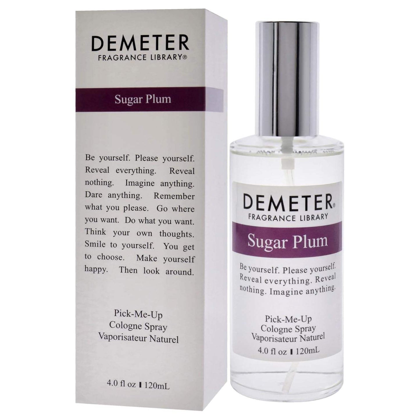 Sugar Plum by Demeter for Unisex - 4 oz Cologne Spray
