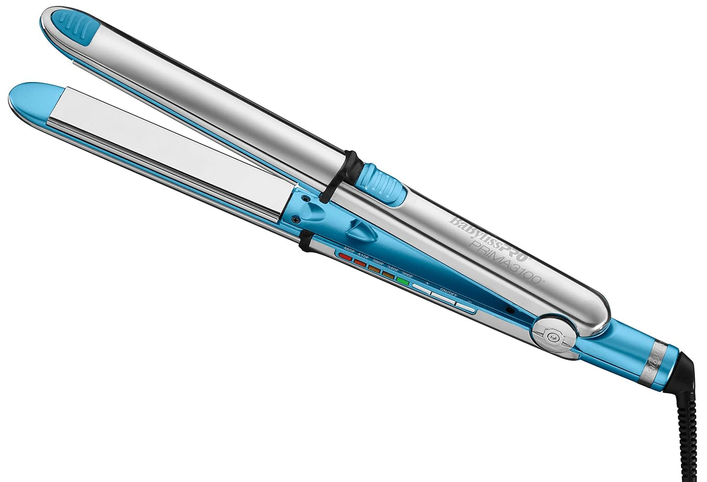 BaBylissPRO Nano Titanium Prima Ionic Hair Straightener, Curl and Straighten Hair With One Professional Tool