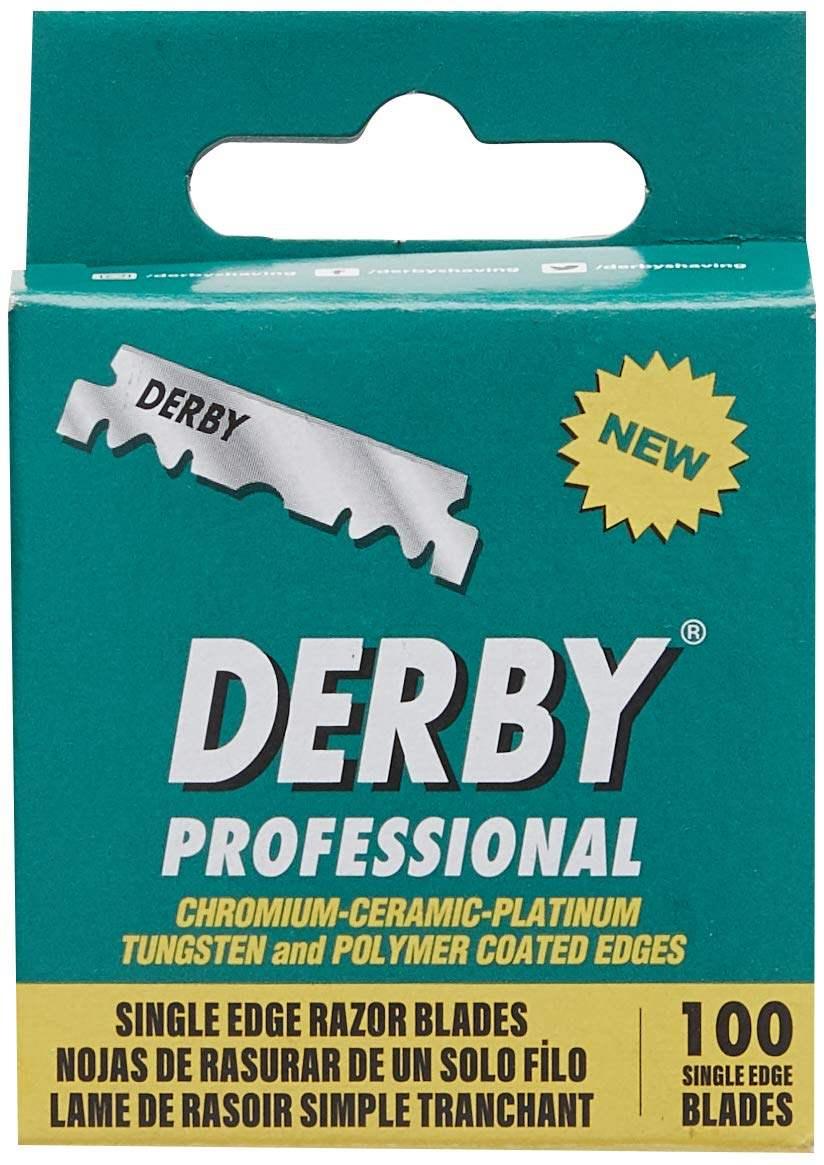 Derby Prof Single Edge Razor Blades Hanging | Free Shipping