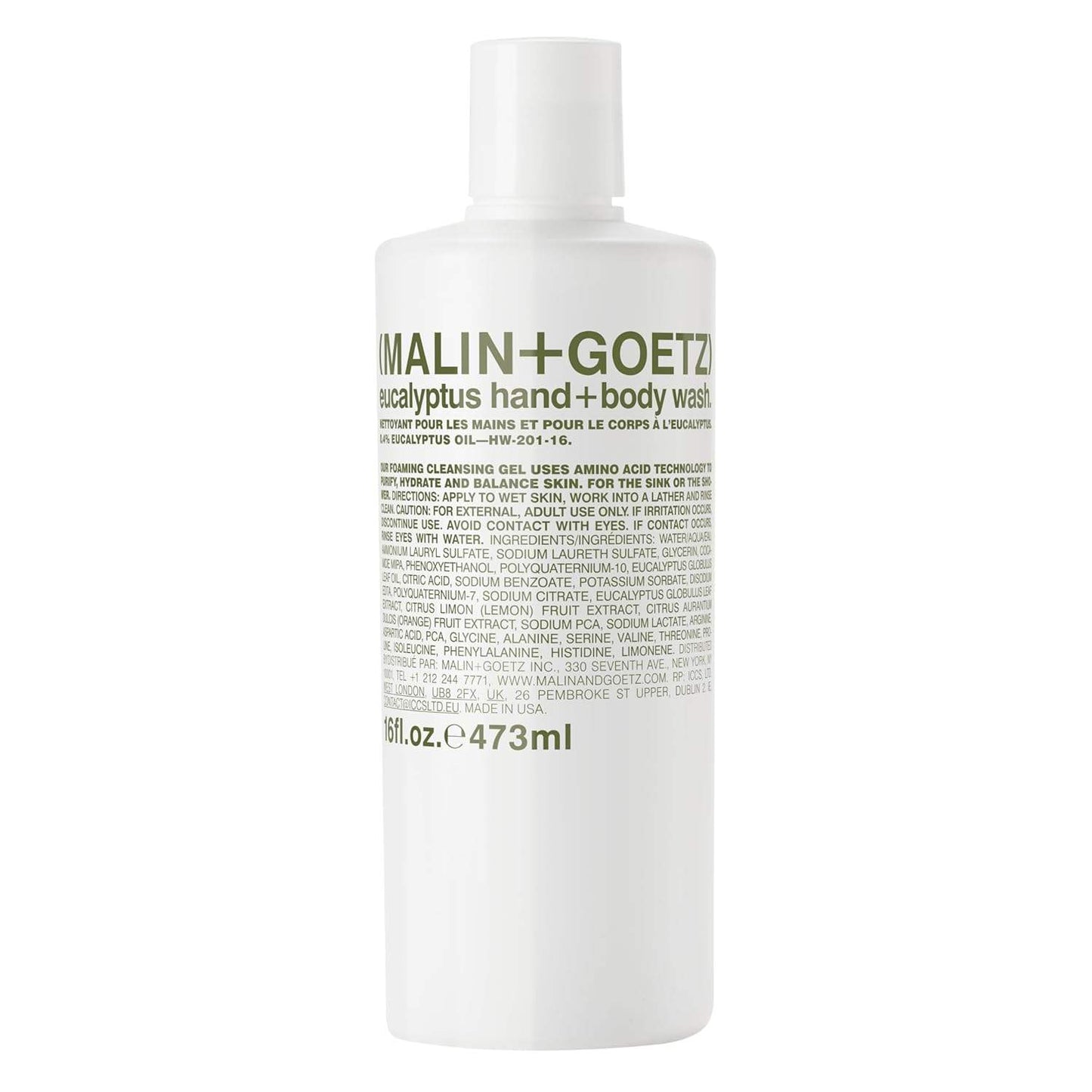 Eucalyptus Hand & Body Wash by Malin + Goetz for Unisex - 16 oz Body Wash