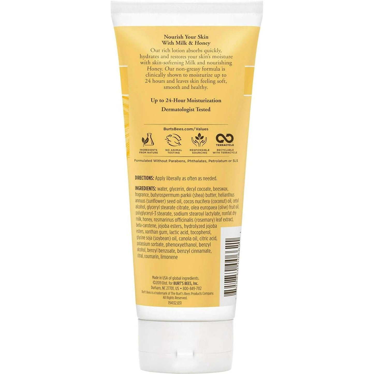 Milk and Honey Body Lotion by Burts Bees for Unisex - 6 oz Body Lotion