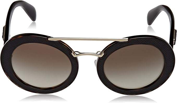 Prada SPR 15S 2AU-4M1 - Havana-Green Gradient by Prada for Women - 53-25-140 mm Sunglasses