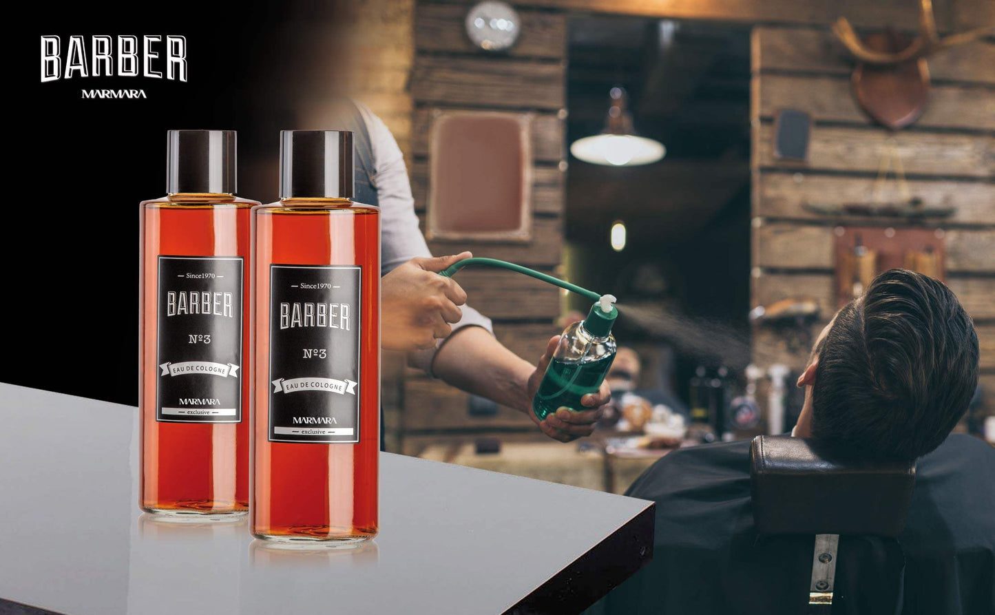 Marmara Barber Cologne - Best Choice of Modern Barbers No:3 (500ml x 1 Bottle)