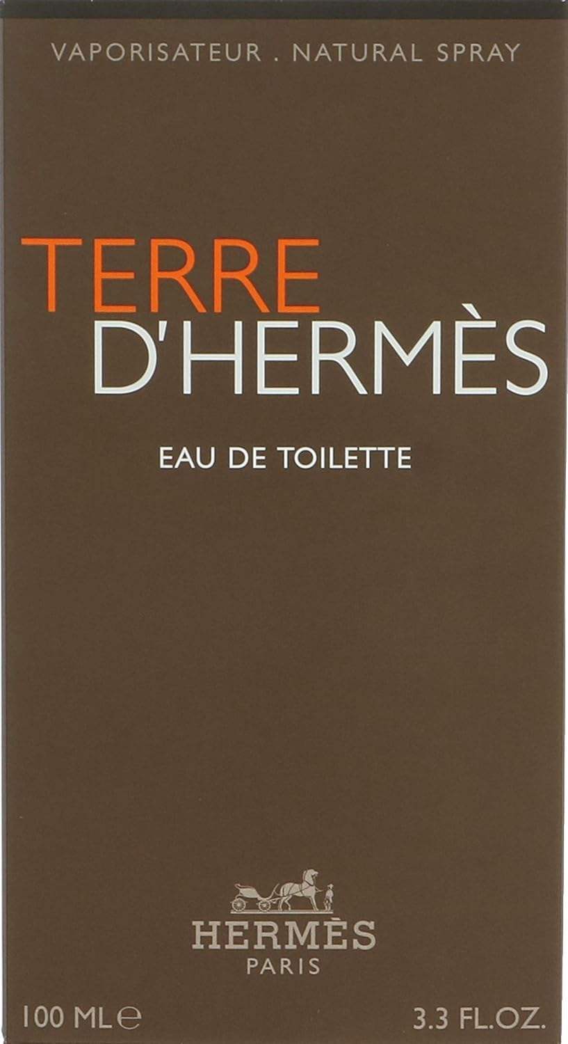 Terre DHermes by Hermes for Men - 3.3 oz EDT Spray