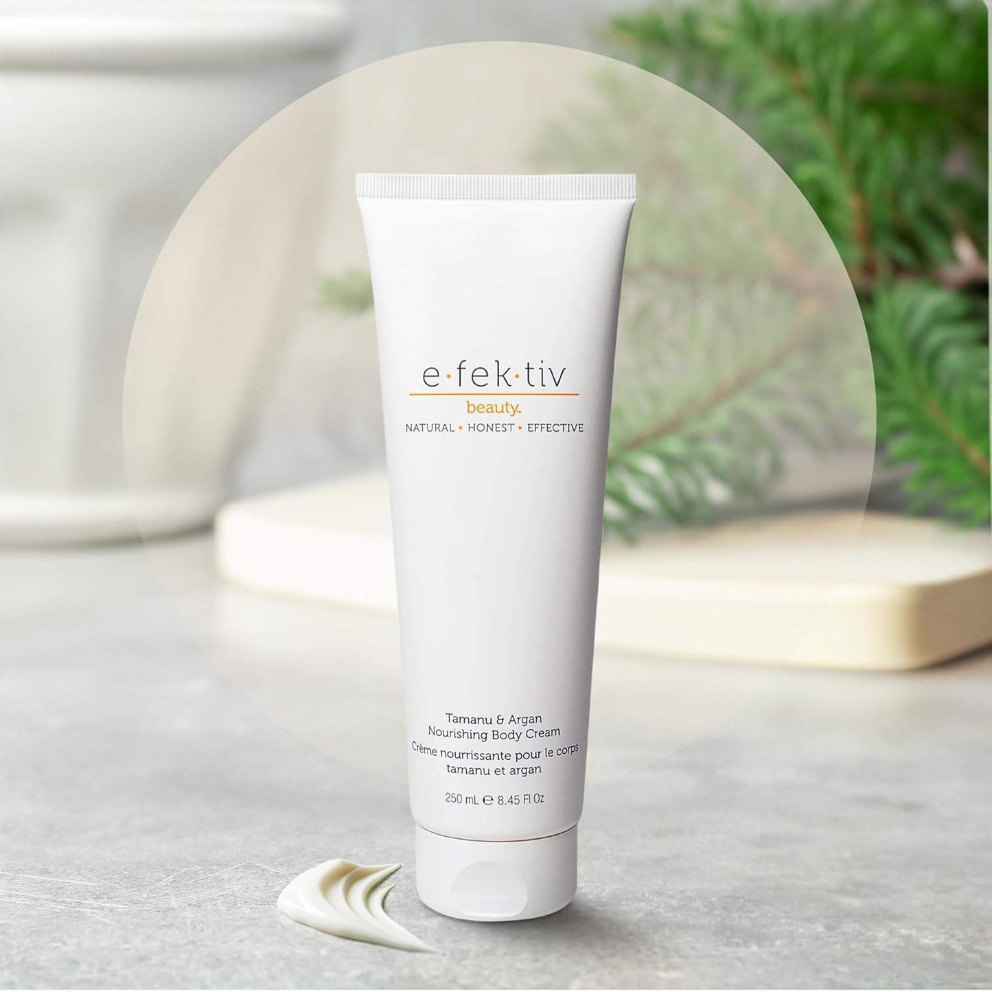 Tamanu and Argan Nourishing Body Cream by e.fek.tiv for Unisex - 8.45 oz Body Cream