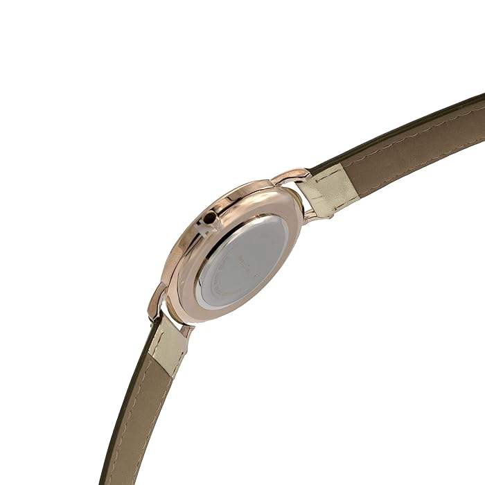 AO-187 Hygge - Gold/Black Leather Strap Watch by Andreas Osten for Women - 1 Pc Watch