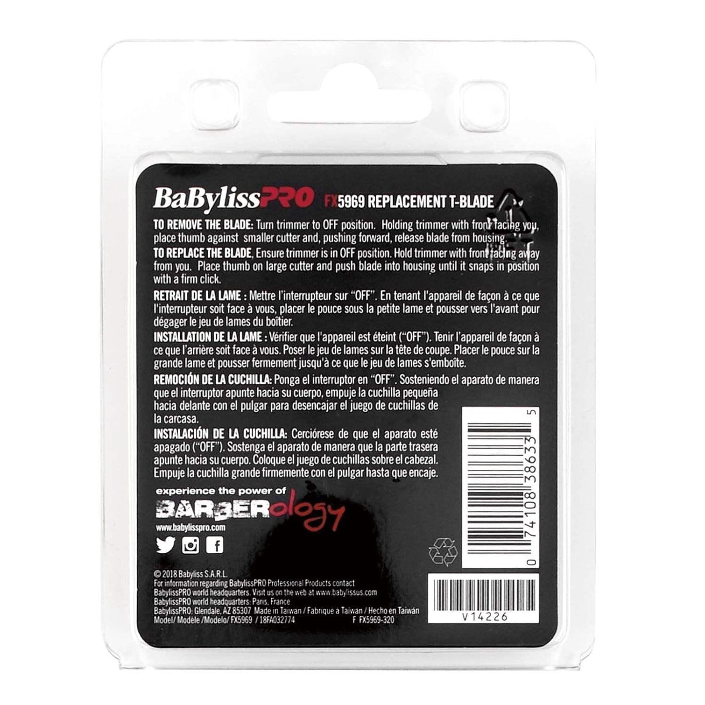 BaByliss Pro Replacement Blade FX59 & FX69